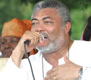 NDC aims at uniting the country - declares former President Rawlings